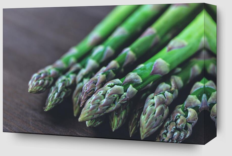 Our asparagus from Pierre Gaultier Zoom Alu Dibond Image