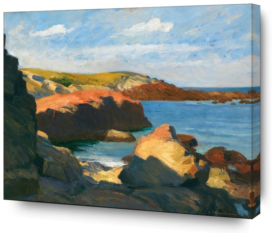 Sea To Ogunquit von Bildende Kunst, Prodi Art, Edward Hopper, Trichter, Meer, Oguquit