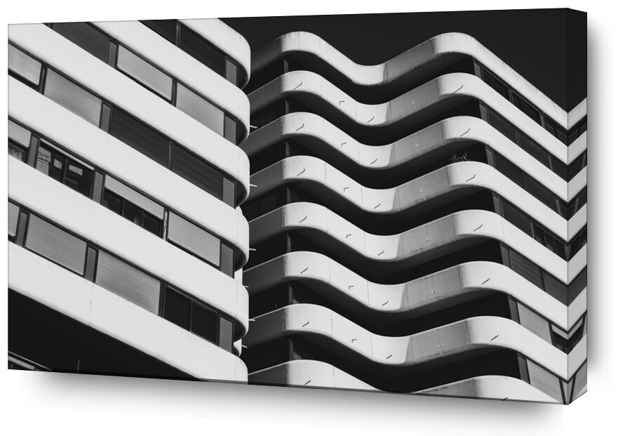 Les immeubles de Meriadeck de Adrien Guionie, Prodi Art, Meriadeck, bordeaux, architecture, noir et blanc