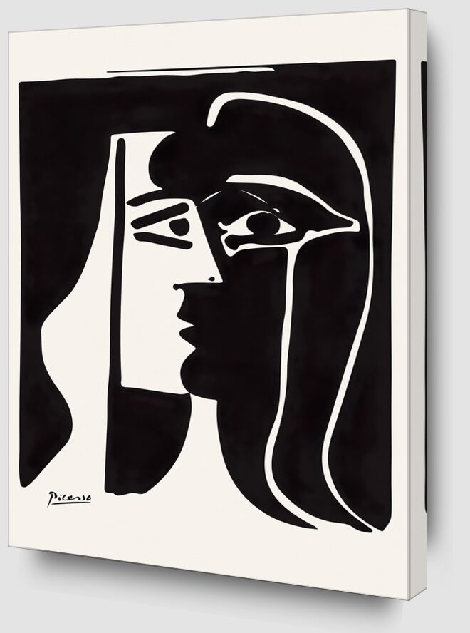 Baiser, 1979 - Picasso de Beaux-arts Zoom Alu Dibond Image