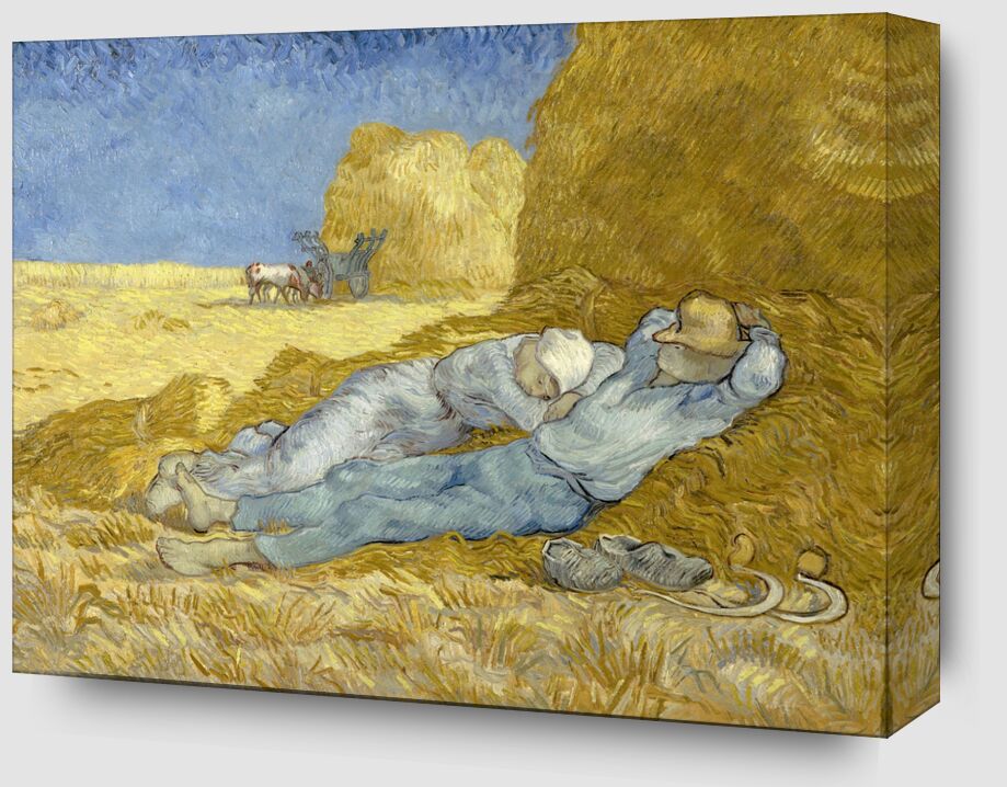 The siesta (After millet) from Fine Art Zoom Alu Dibond Image