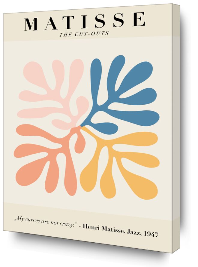 Die Ausschnitte - Henri Matisse von Bildende Kunst, Prodi Art, Kurven, Ausschnitte, Henri Matisse, Matisse