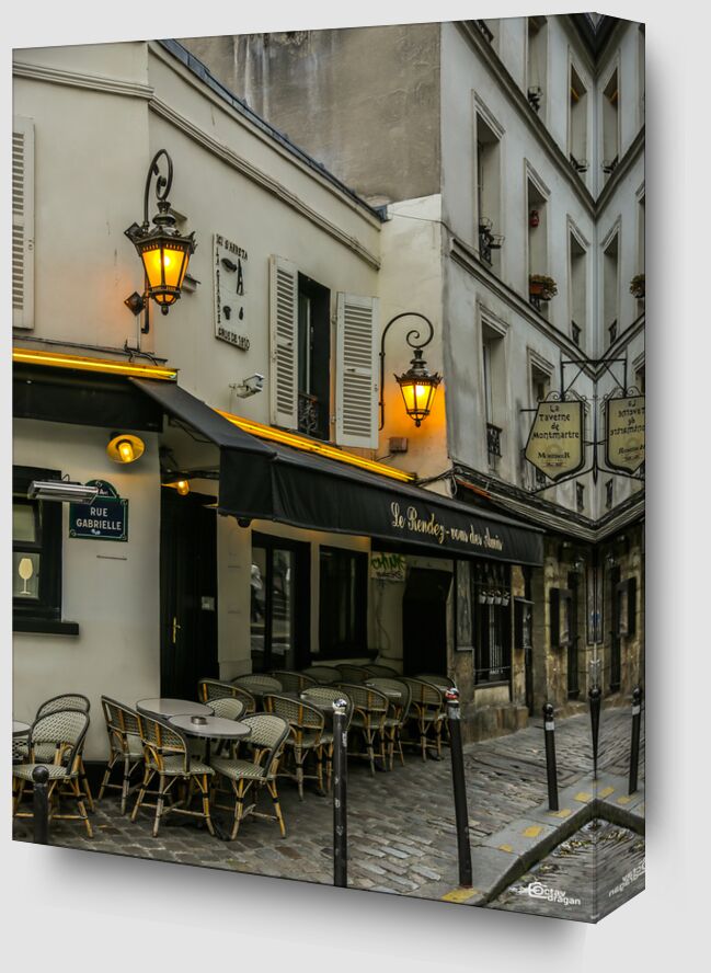 Montmartre, Paris from Octav Dragan Zoom Alu Dibond Image