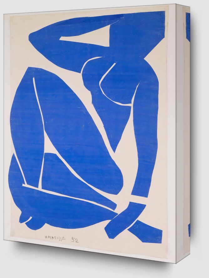 Blue Nude III - Matisse from Fine Art Zoom Alu Dibond Image