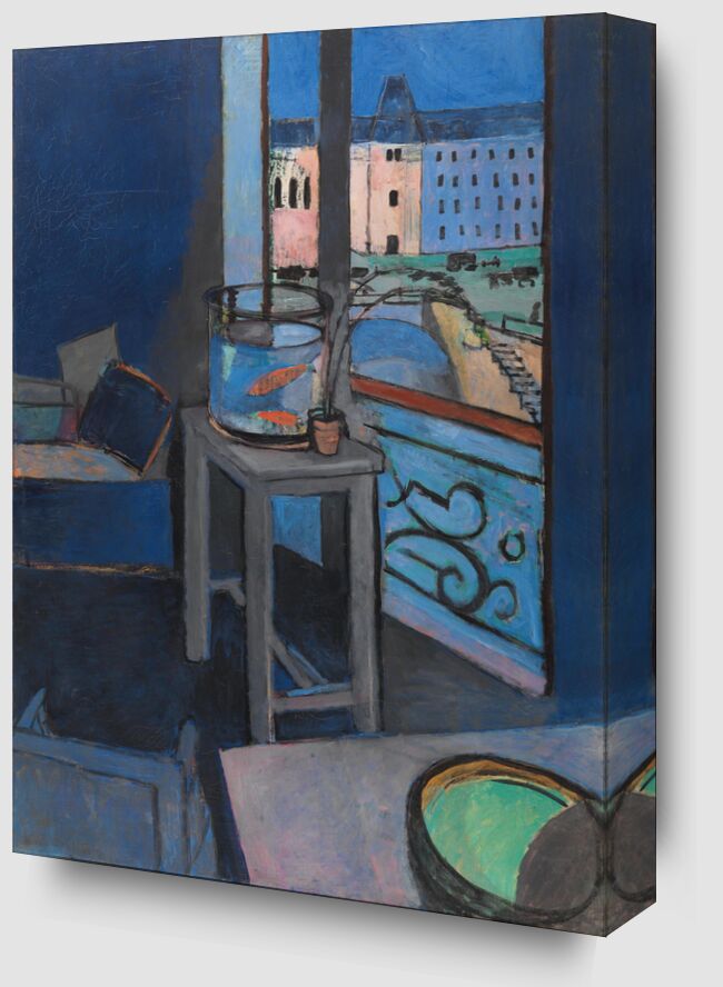 Interior, Goldfish Jar - Matisse from Fine Art Zoom Alu Dibond Image