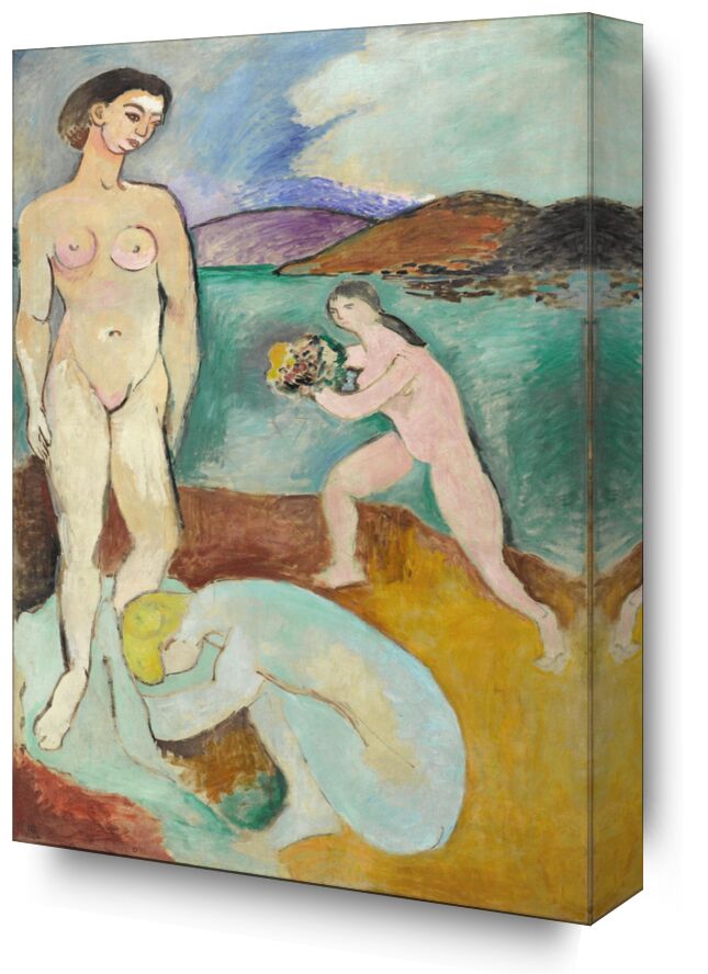 Luxury I - Matisse from Fine Art, Prodi Art, Henri Matisse, luxury, woman, women, nude, lake, landscape, Matisse