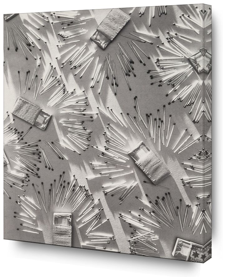 Juxtaposition - Edward Steichen de Beaux-arts, Prodi Art, Edward Steichen, Steichen, noir et blanc, allumettes, cigarettes, bureau de tabac