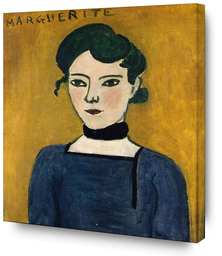 Marguerite, 1907 - Matisse de Beaux-arts, Prodi Art, Matisse, Henri Matisse, portrait, peinture