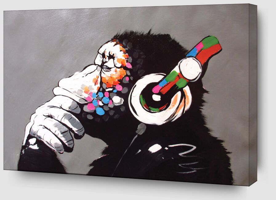 DJ Monkey desde Bellas artes Zoom Alu Dibond Image