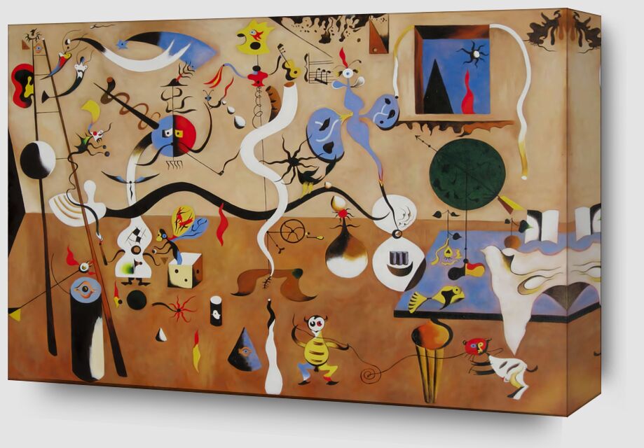 The Harlequin's Carnival - Joan Miró from Fine Art Zoom Alu Dibond Image