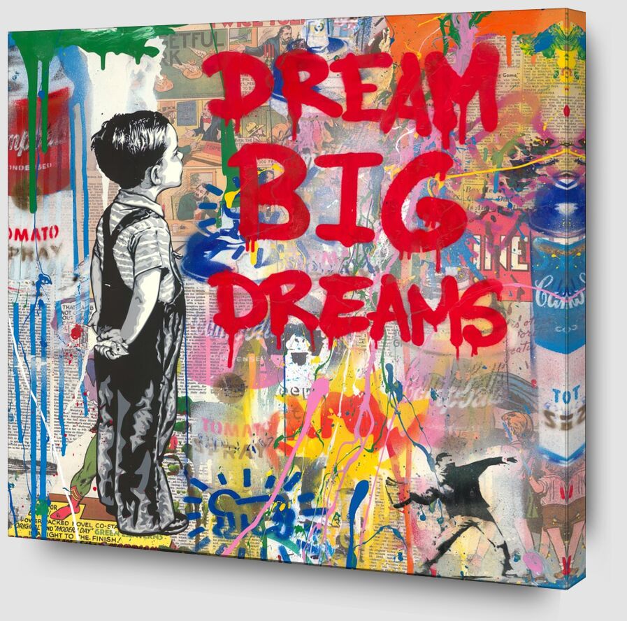 Dream Big Dreams desde Bellas artes Zoom Alu Dibond Image