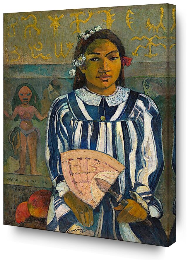 Tehamana tiene muchos padres desde Bellas artes, Prodi Art, mujer, Gauguin, Paul Gauguin