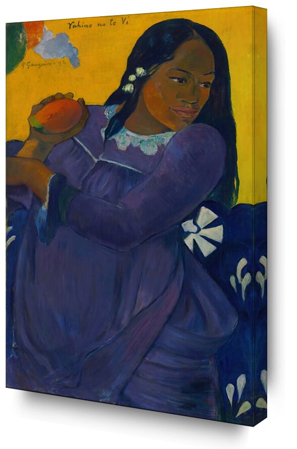 Vahine no te vi desde Bellas artes, Prodi Art, mujer, retrato, Gauguin, Paul Gauguin