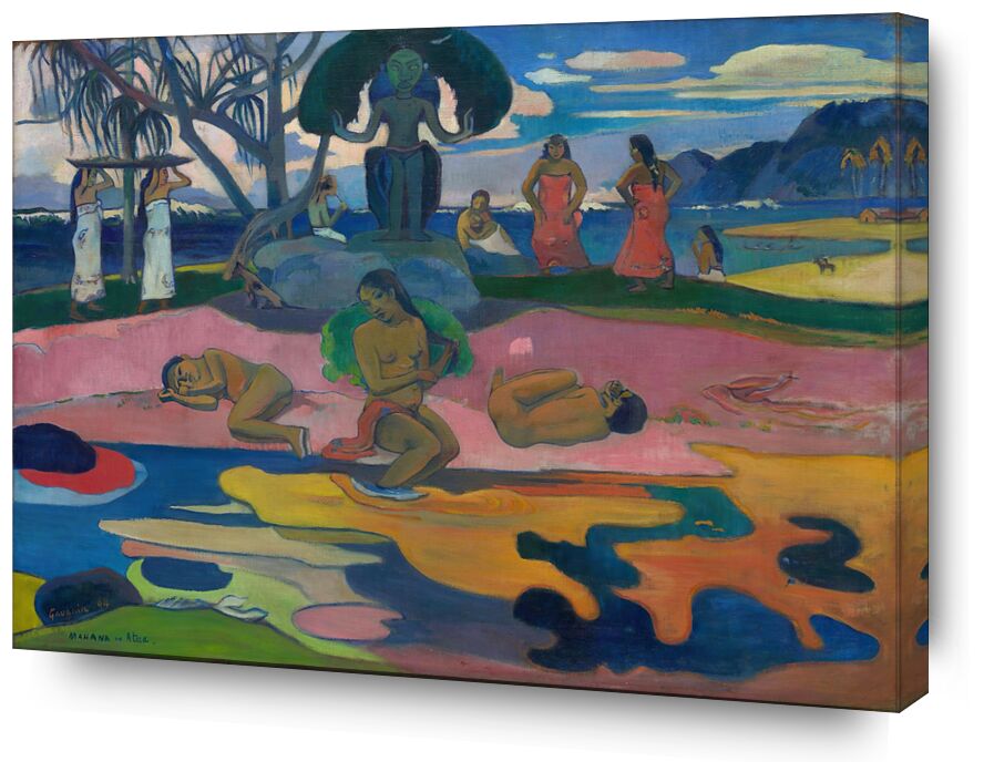 Mahana No Atua (Giorno del dio) desde Bellas artes, Prodi Art, Dios, mujeres, Gauguin, Paul Gauguin