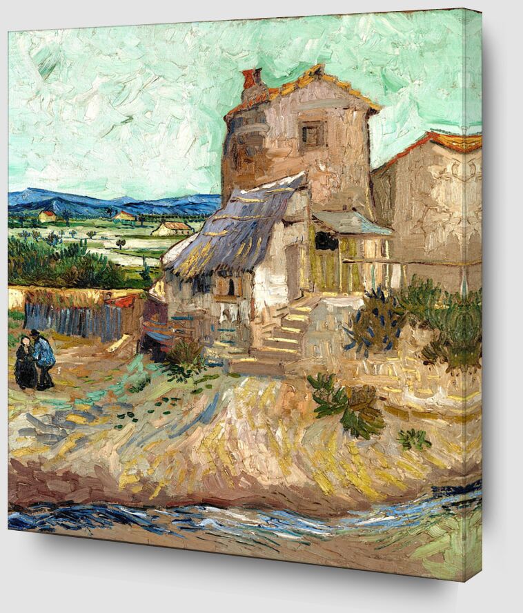 The Old Mill - VINCENT VAN GOGH 1888 from AUX BEAUX-ARTS Zoom Alu Dibond Image