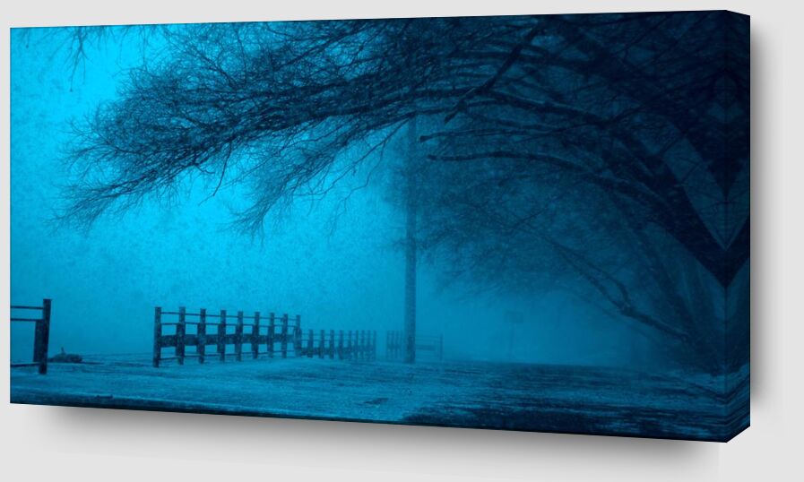 Brouillard de Aliss ART Zoom Alu Dibond Image