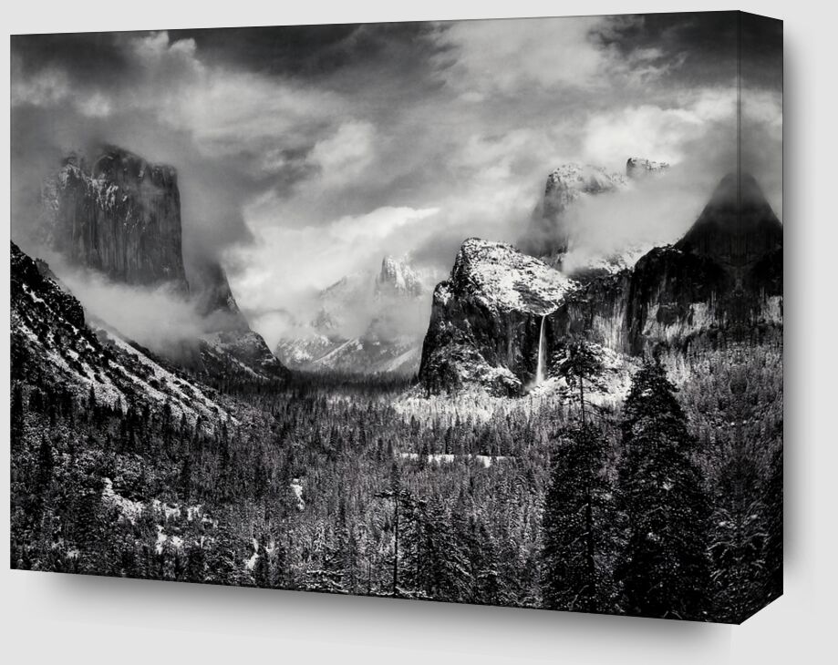 Yosemite, United States - ANSEL ADAMS 1952 from Fine Art Zoom Alu Dibond Image