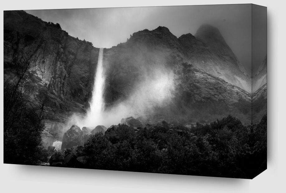 The fountain, New Mexico - ANSEL ADAMS 1956 from Fine Art Zoom Alu Dibond Image
