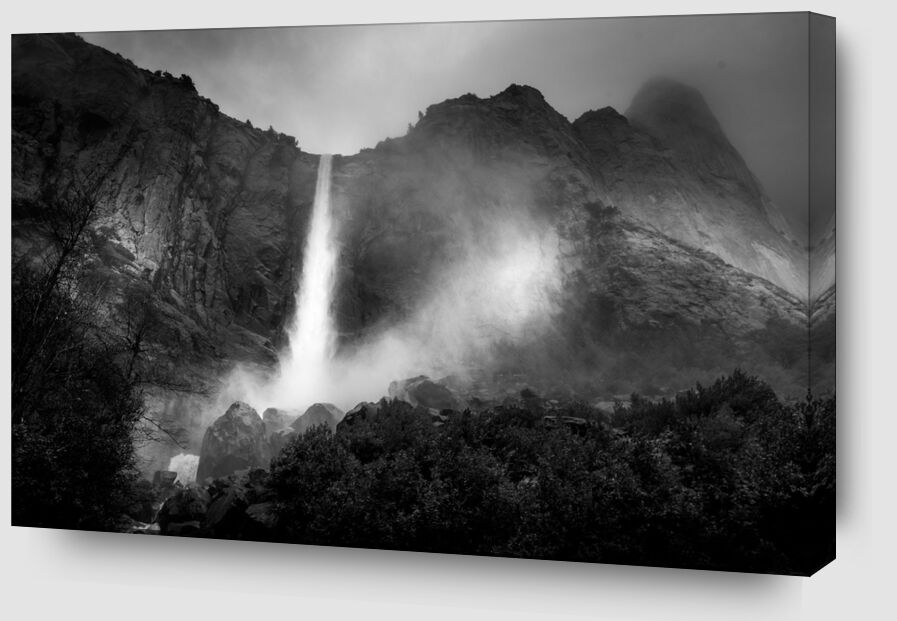 The fountain, New Mexico - ANSEL ADAMS 1956 from AUX BEAUX-ARTS Zoom Alu Dibond Image