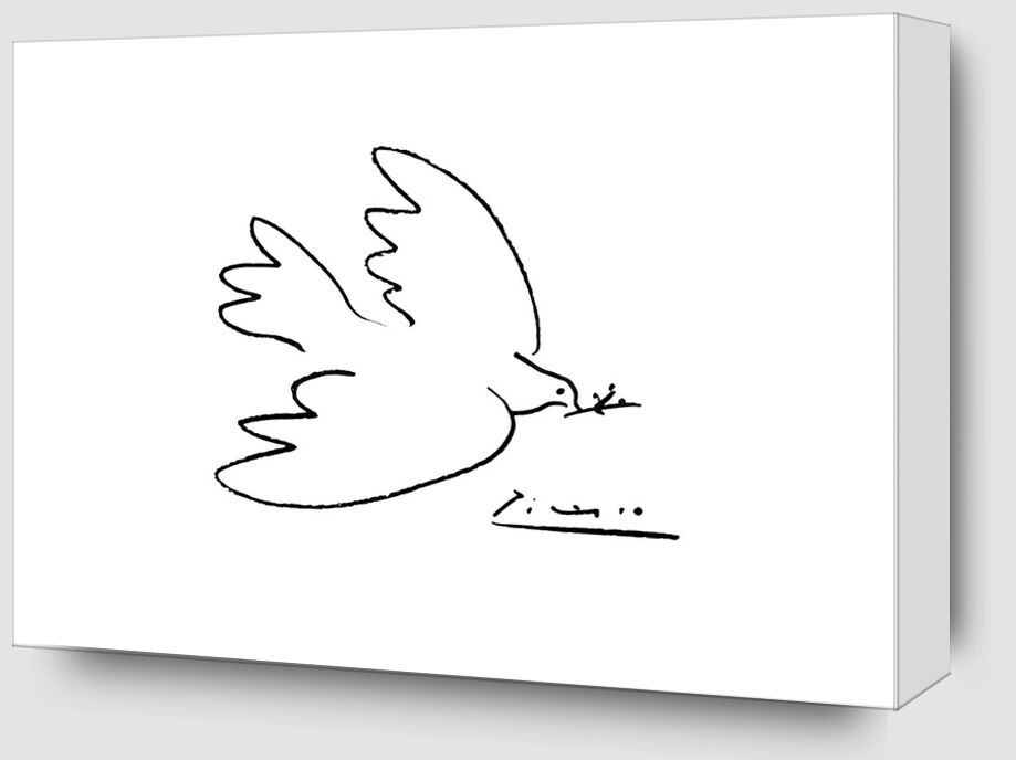 Dove of peace - PABLO PICASSO from Fine Art Zoom Alu Dibond Image