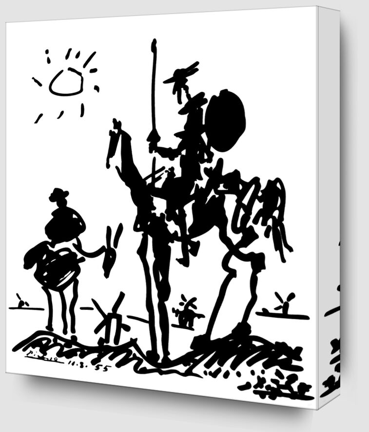 Don Quixote - PABLO PICASSO from Fine Art Zoom Alu Dibond Image