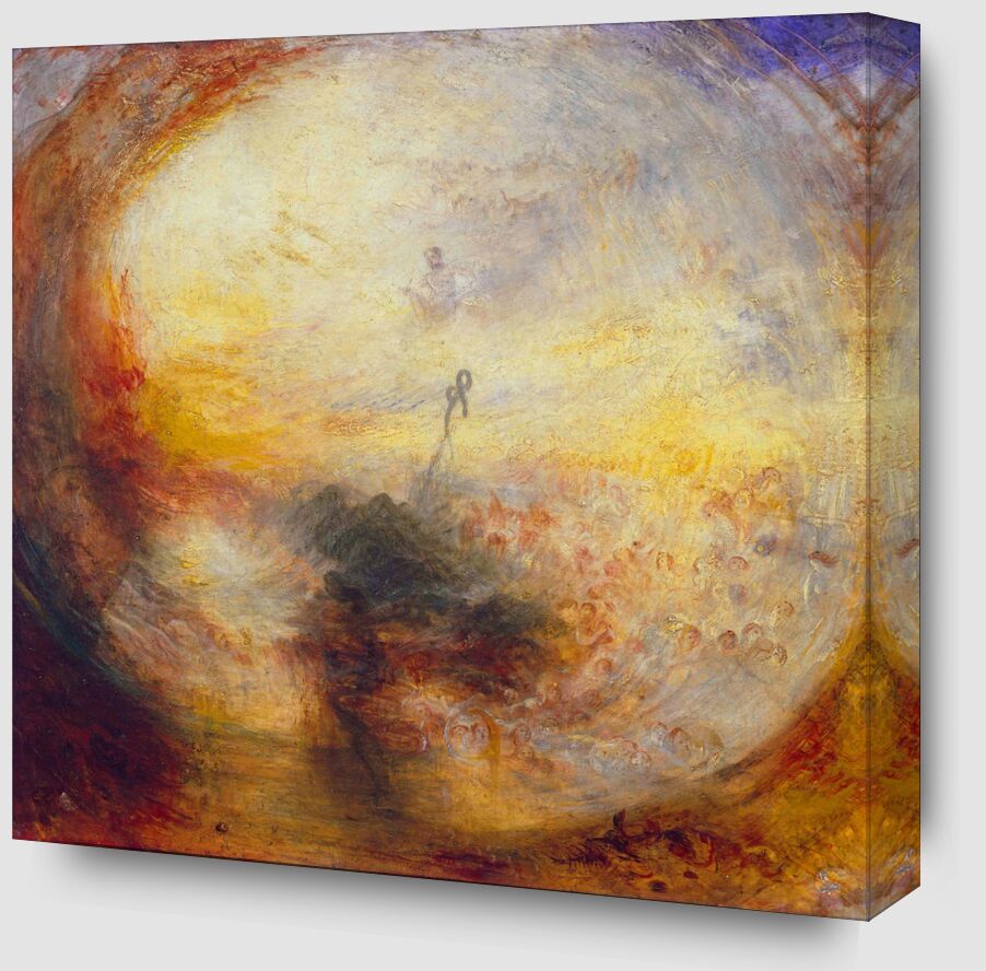 The Morning after the Deluge - WILLIAM TURNER 1843 from Fine Art Zoom Alu Dibond Image