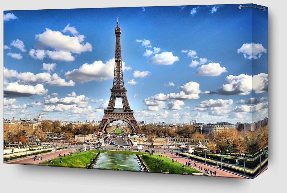 Eiffel Tower from Aliss ART Zoom Alu Dibond Image