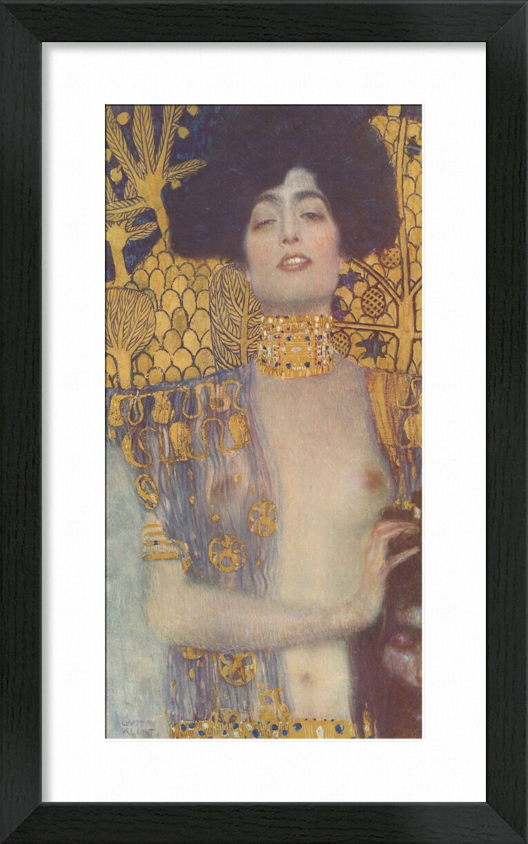 Judith, 1901 von Bildende Kunst, Prodi Art, Gold, nackt, sein, Porträt, Frau, KLIMT