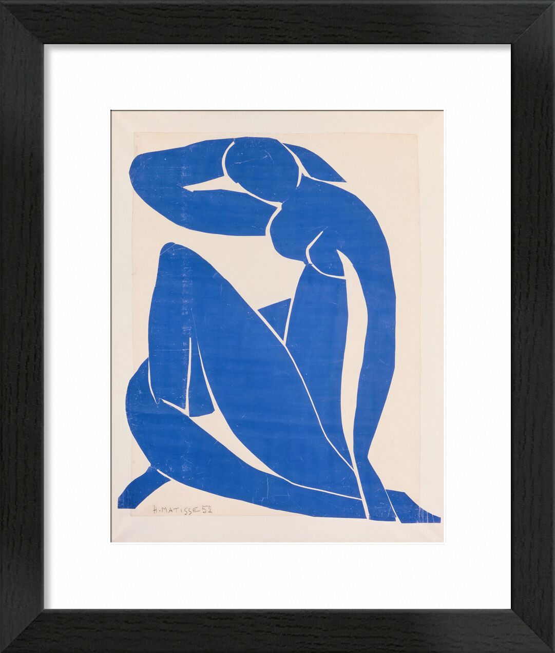 Blauer Akt II - Henri Matisse von Bildende Kunst, Prodi Art, nackt, Zeichnung, Malerei, Matisse, Skulptur, blau