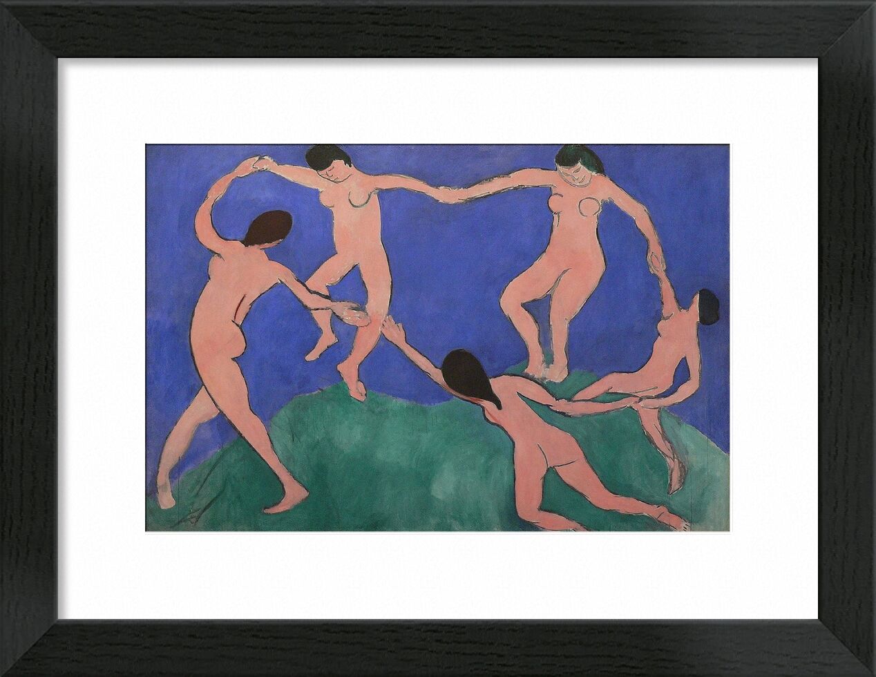 Dance I - Henri Matisse desde Bellas artes, Prodi Art, Matisse, pintura, música, danza, desnudo