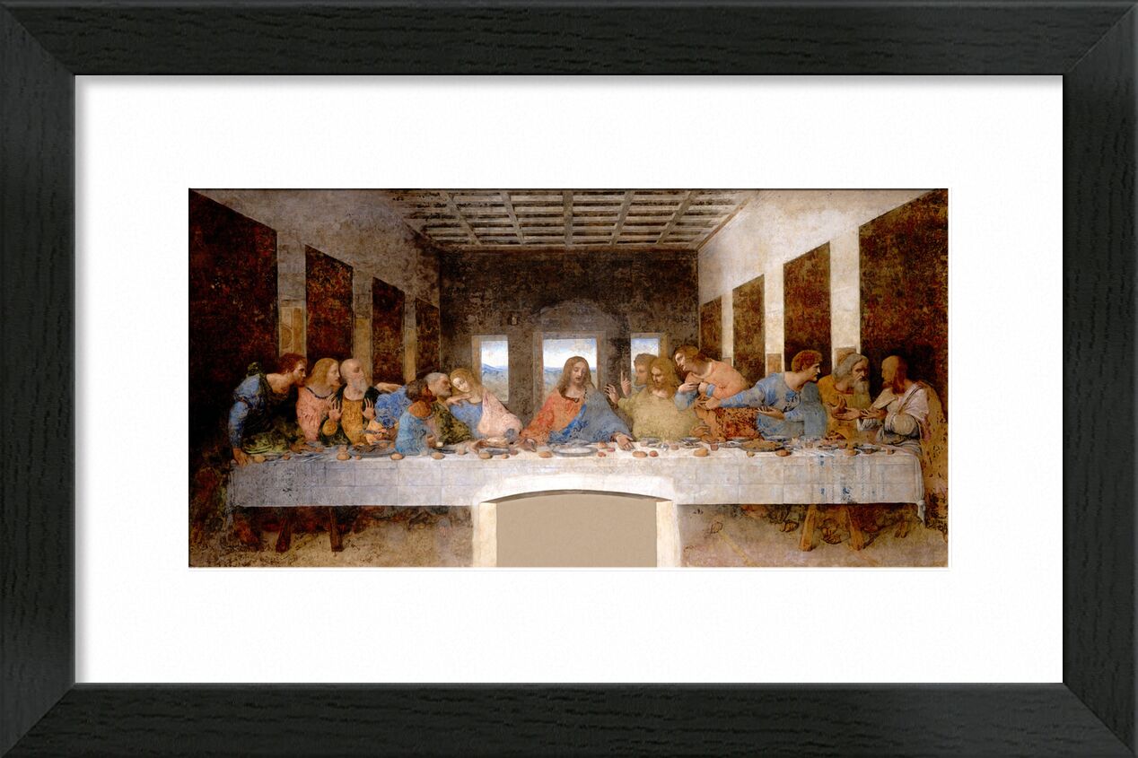 The Last Supper - Leonardo da Vinci von Bildende Kunst, Prodi Art, Leonard da vinci, Jesus, Christus, Kirche, das letzte Abendmahl, Apostel