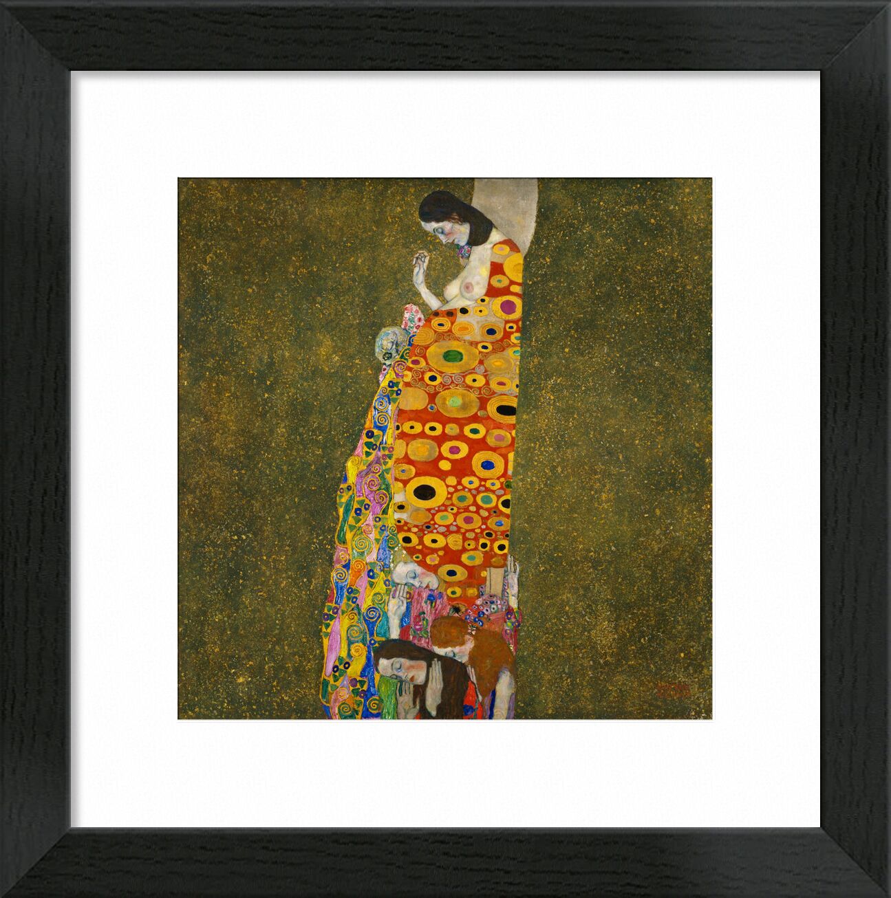 Hope II - Gustav Klimt von Bildende Kunst, Prodi Art, KLIMT, Frau, Geburt, Tod
