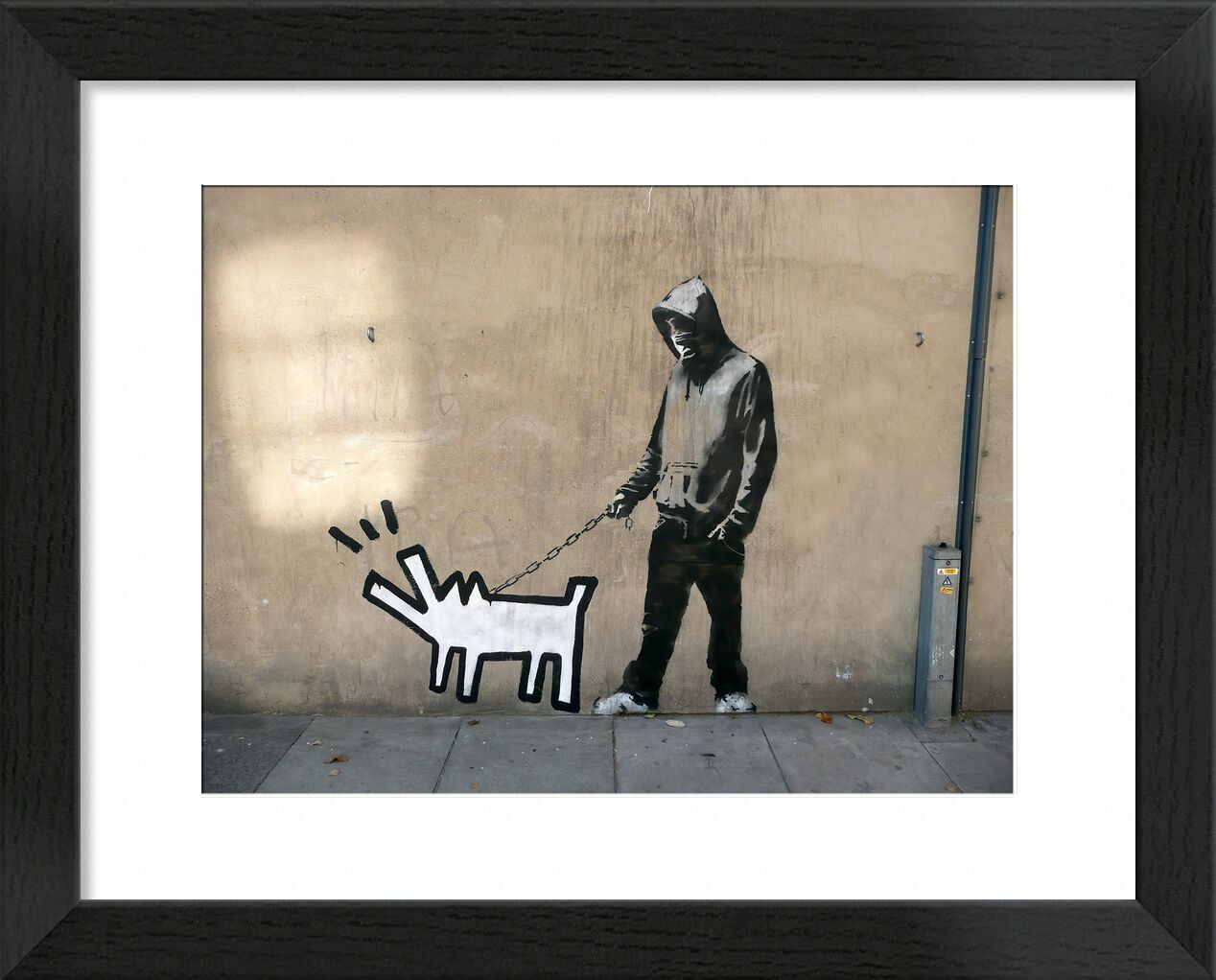 Dog - BANKSY desde Bellas artes, Prodi Art, pintada, perro, arte callejero, Banksy