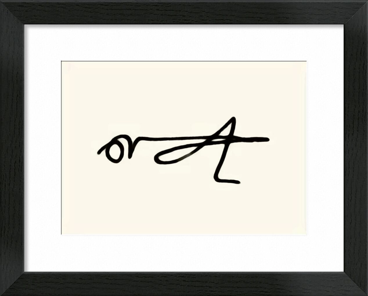 The Grasshopper - Picasso von Bildende Kunst, Prodi Art, Picasso, Zeichnung, Strichzeichnung, Heuschrecke
