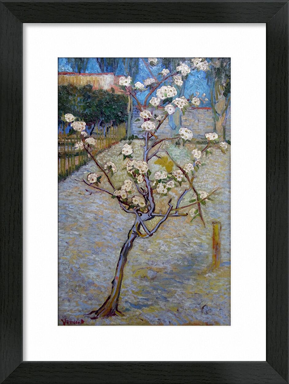 Peartree - Van Gogh desde Bellas artes, Prodi Art, Van gogh, árbol, paisaje, naturaleza, Arbol de pera