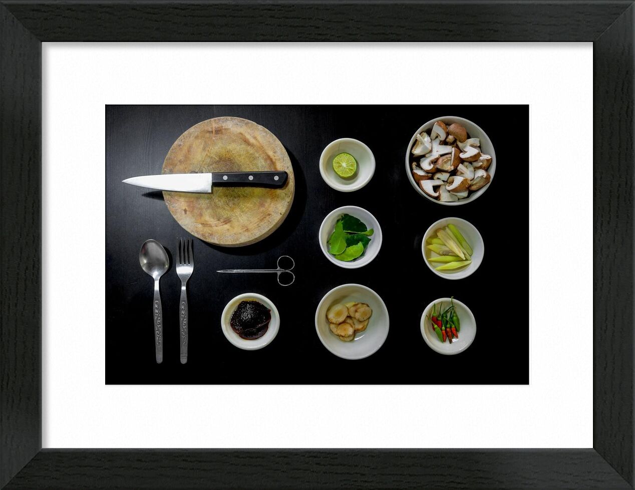 Nos ustensiles de Pierre Gaultier, Prodi Art, végétarien, ingrédient, nourriture, cuisine, cuisinier