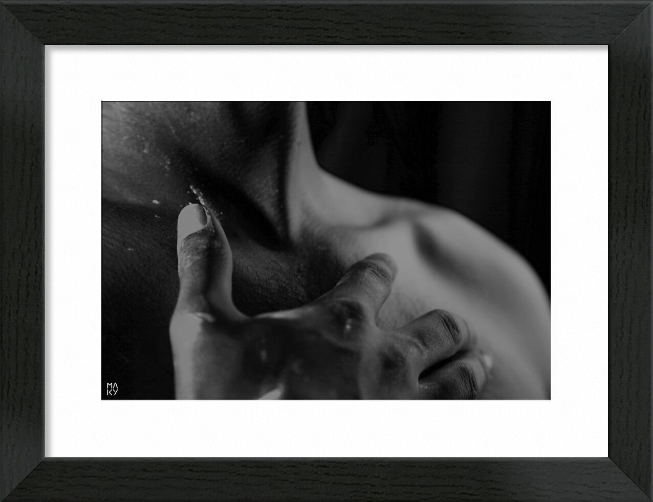 Diamagnetism.2 from Maky Art, Prodi Art, black and white, hand, photography