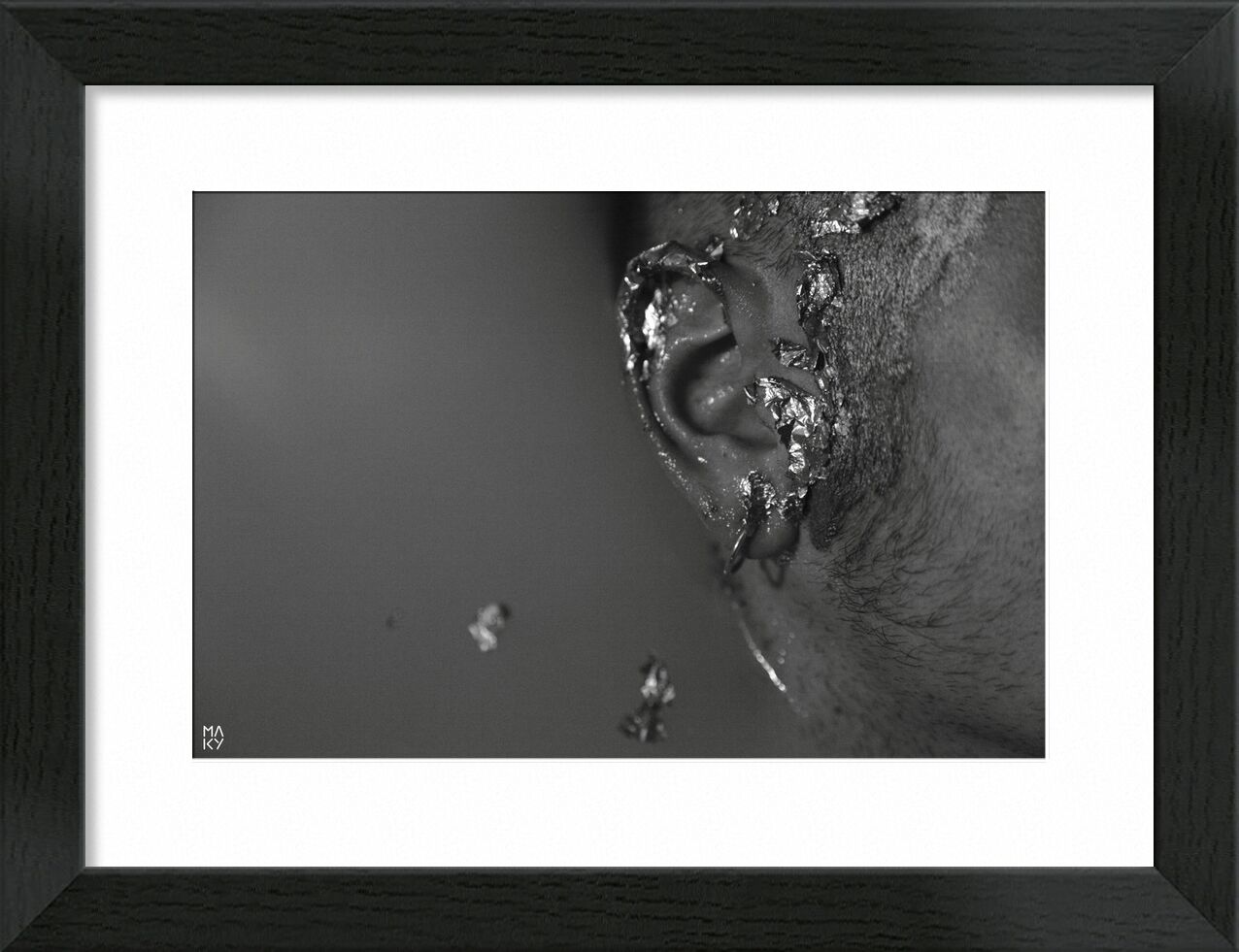 TheManofWater.1 from Maky Art, Prodi Art, man, black and white, water, photography, ear