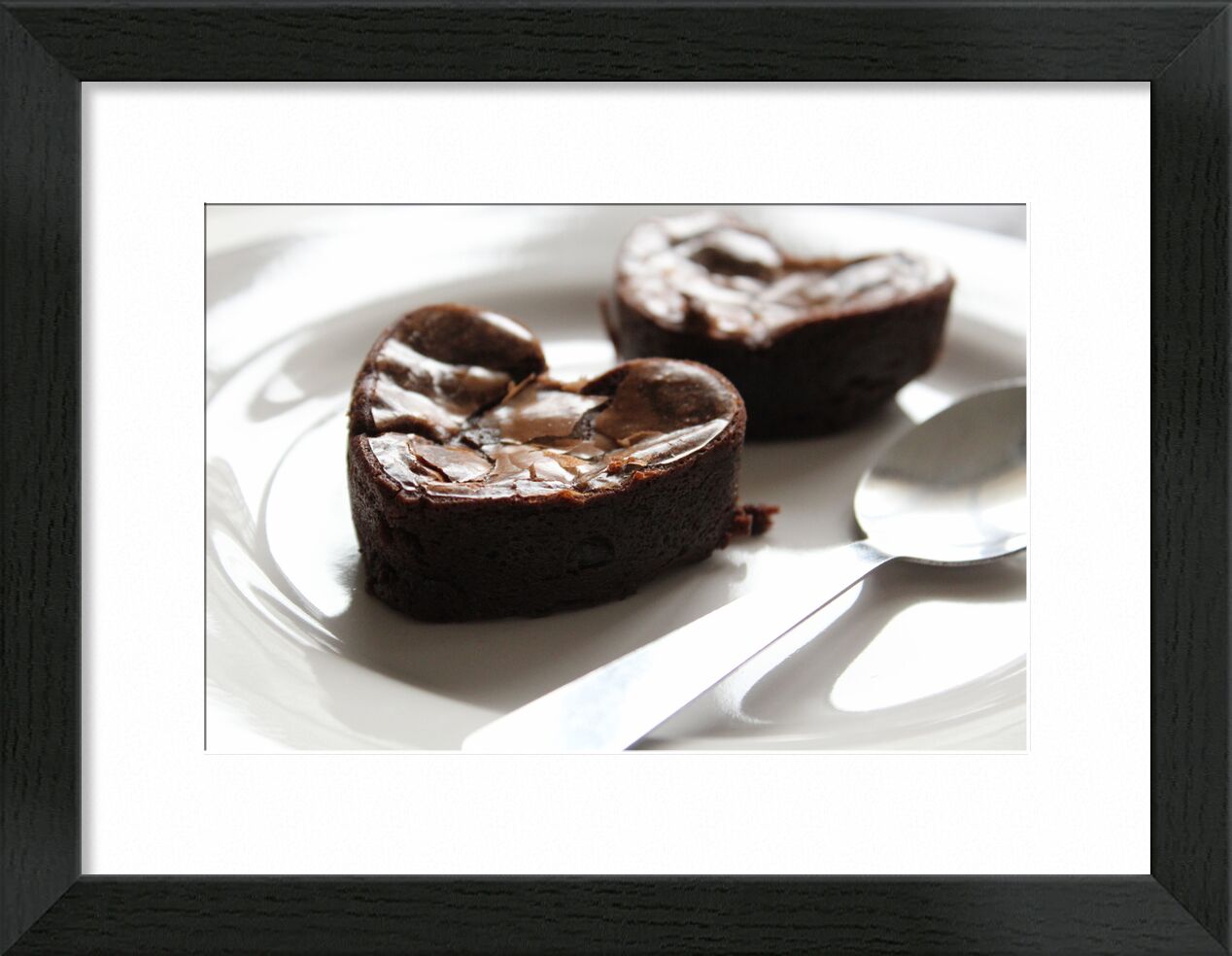Coeur de chocolat de jenny buniet, Prodi Art, dessert, coeur, chocolat