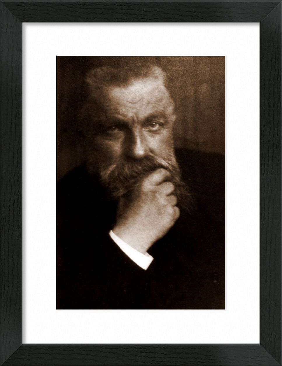 Auguste Rodin - Edward Steichen 1902 desde Bellas artes, Prodi Art, foto, foto antigua, Edward Steichen, Rodin, Auguste Rodin, barba, foto de arte