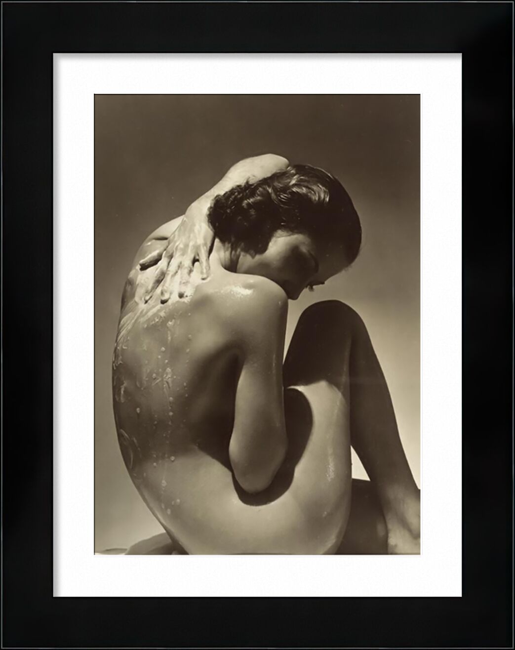 Back 1923 from Fine Art, Prodi Art, shower, savon, edward steichen, woman, two, nude