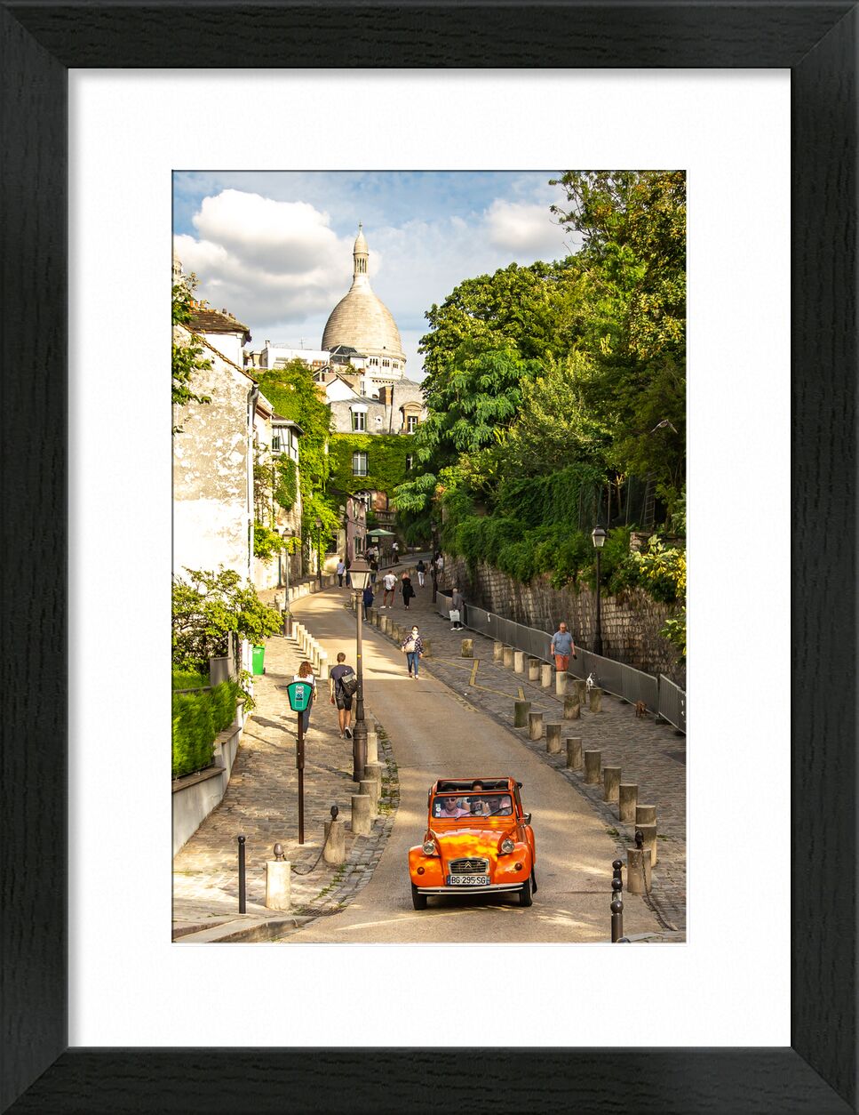 Rue de l'Abreuvoir. Montmartre, Paris de Octav Dragan, Prodi Art, France, montmartre, sacrécœur, paris