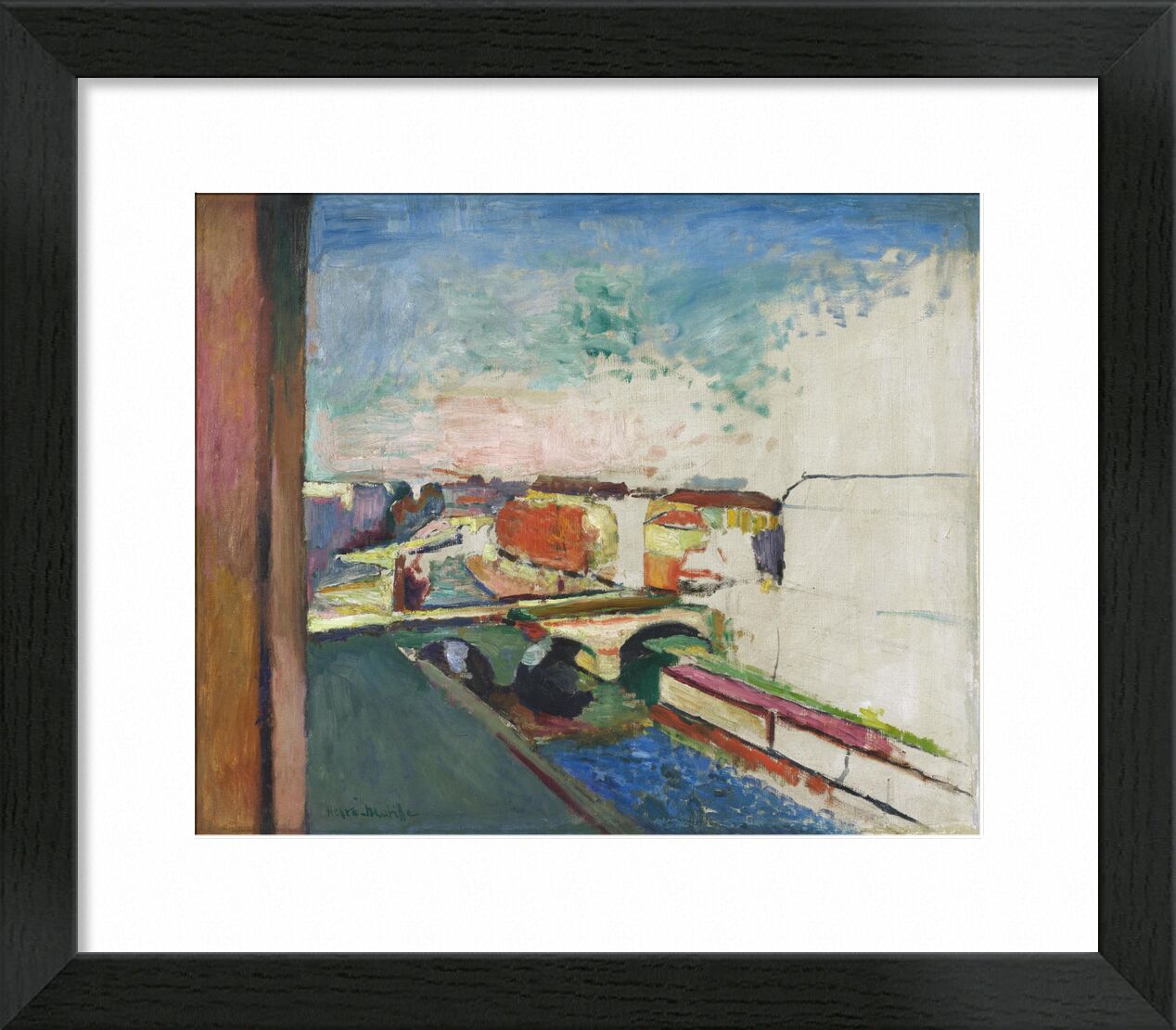 Pont Saint-Michel - Matisse von Bildende Kunst, Prodi Art, Paris, Frankreich, pont, Henri Matisse, Matisse