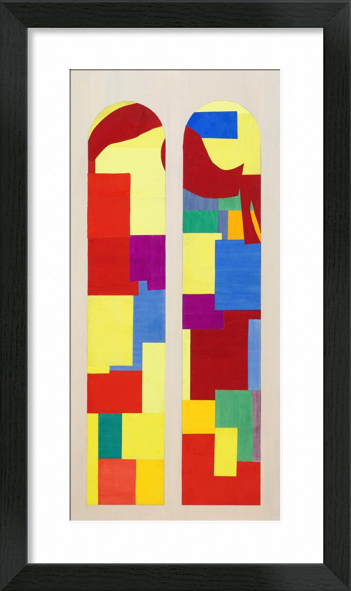 Himmlisches Jerusalem - Matisse von Bildende Kunst, Prodi Art, abstrakt, Himmel, Jerusalem, Henri Matisse, Matisse, Himmlisch