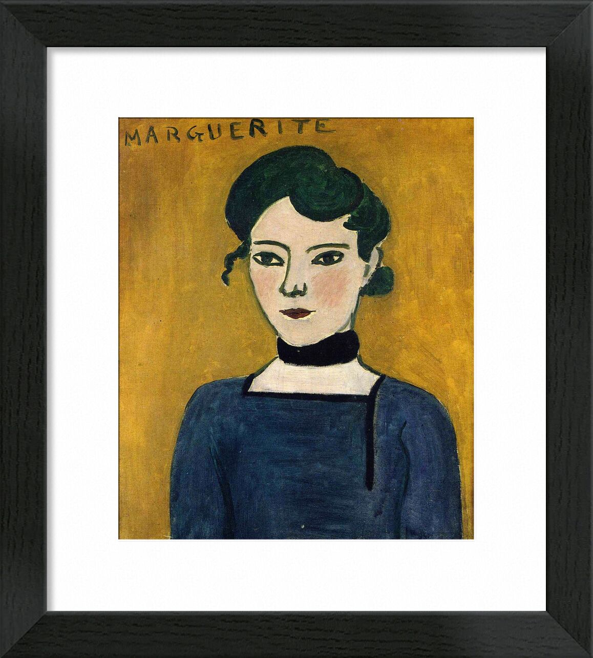 Marguerite, 1907 - Matisse von Bildende Kunst, Prodi Art, Matisse, Henri Matisse, Porträt, Malerei