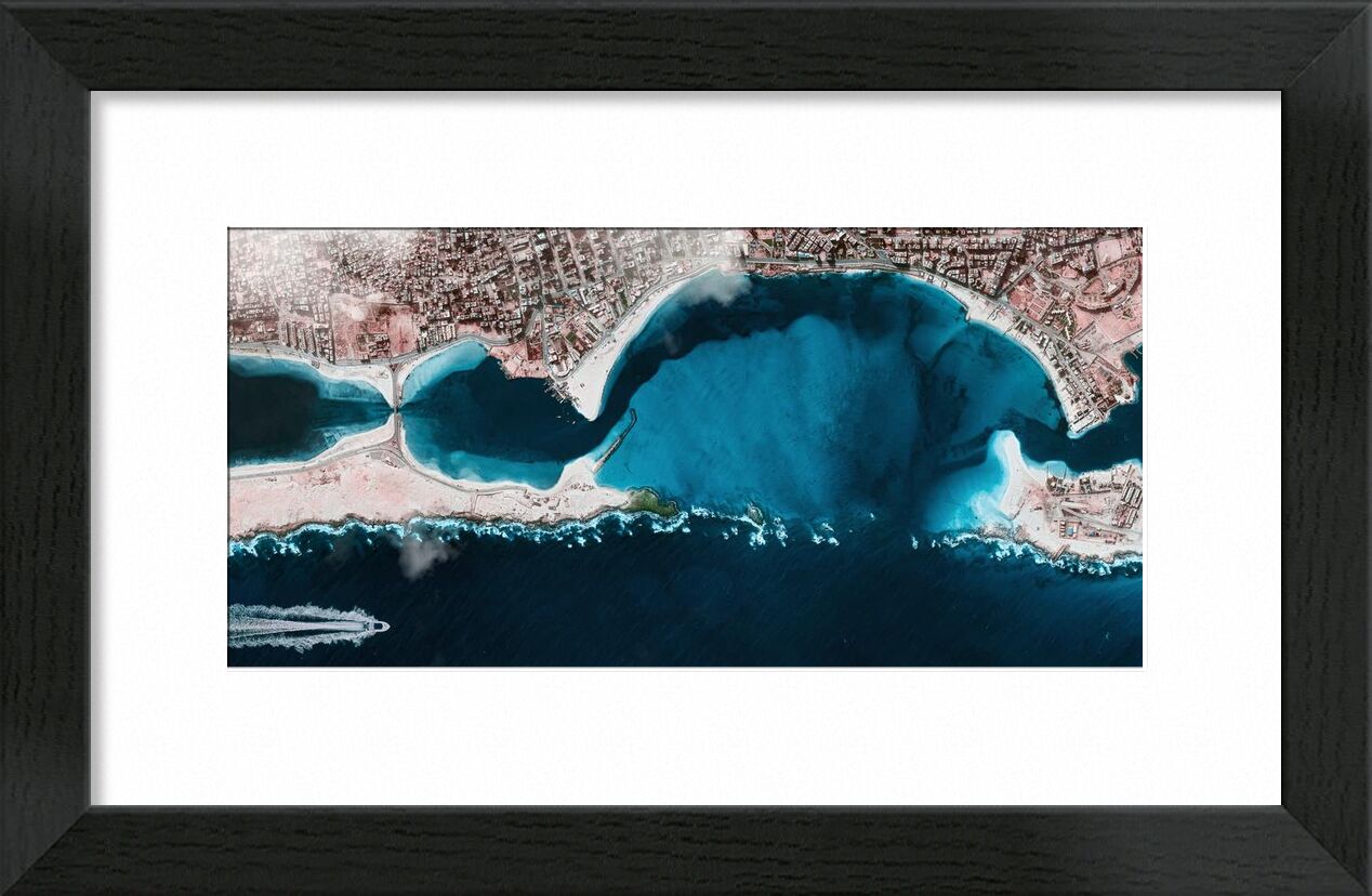Vue aérienne de Aliss ART, Prodi Art, d'en haut, vue aérienne, prise de vue aérienne, eau, mer, océan