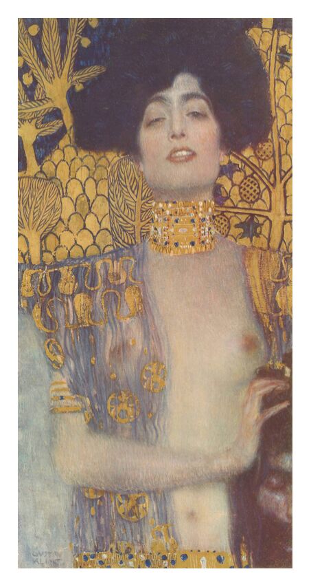 Judith, 1901 - Gustav Klimt de Beaux-arts, Prodi Art, or, nu, son, portrait, femme, KLIMT