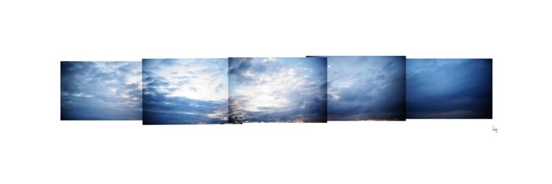 nuages 1 de Benoit Lelong, Prodi Art, nature, France, Alpes, original, décoration, calme, inspirant, ciel bleu, Voyage, montagnes, artiste, vacances, horizon, sommet, abstrait, ciel, nuages, élégant