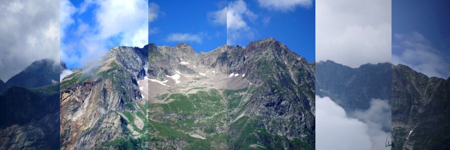 Montagne de Benoit Lelong, Prodi Art, oisans, alpinisme, sommet, nuages, laps de temps, montagnes, venosc, vallée du veneon