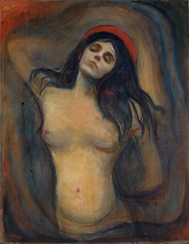 Madonna - Edvard Munch de Beaux-arts Decor Image